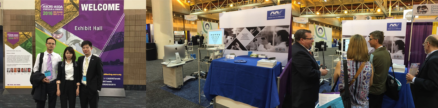 MediWorks Team showed in ASCRS