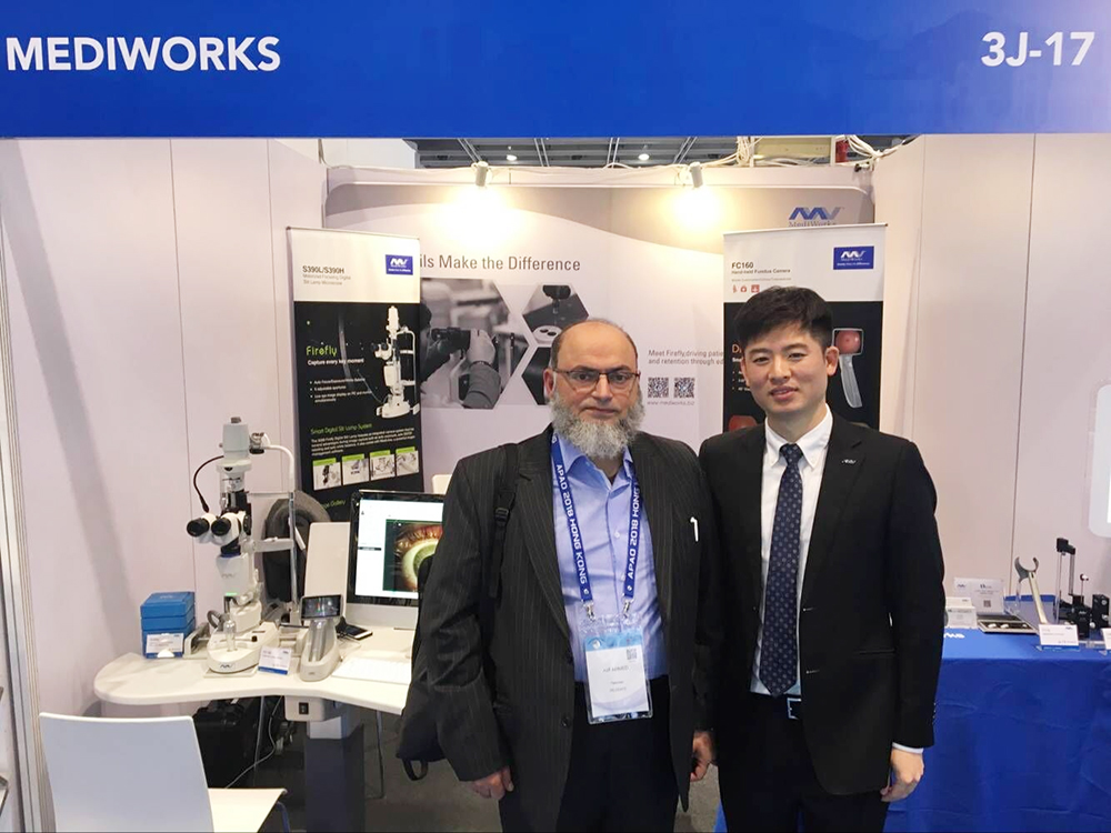 MediWorks Showed at APAO2018 Hong Kong