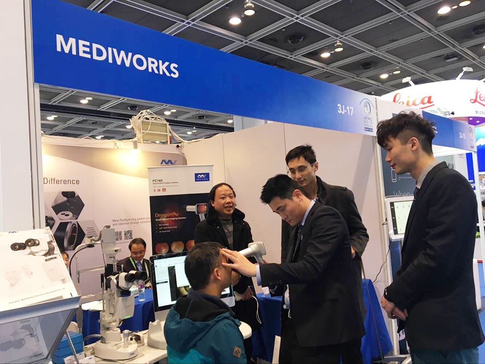 MediWorks Showed at APAO2018 Hong Kong