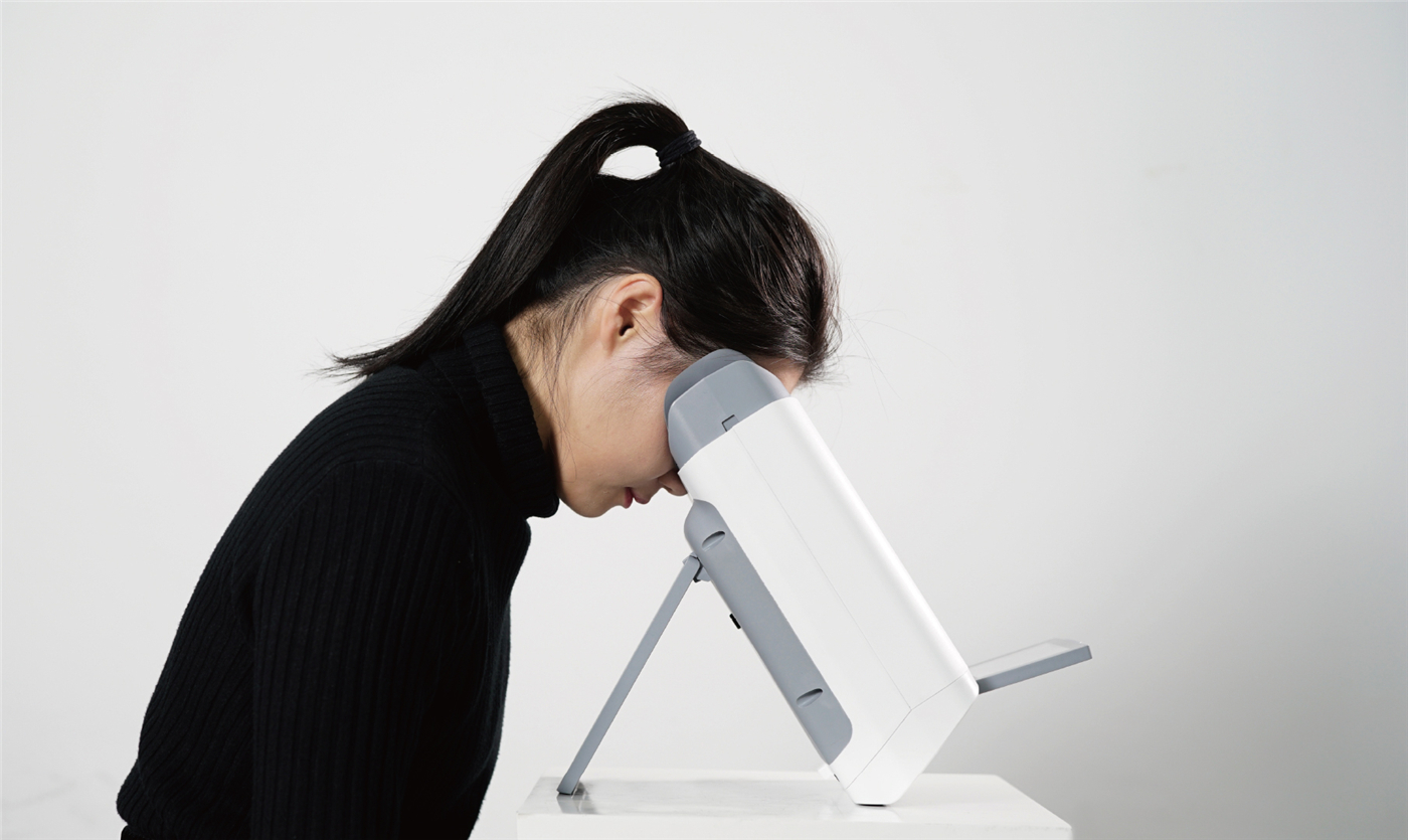 Automatic Fundus Camera showed at the first Health Service Center in Shanghai