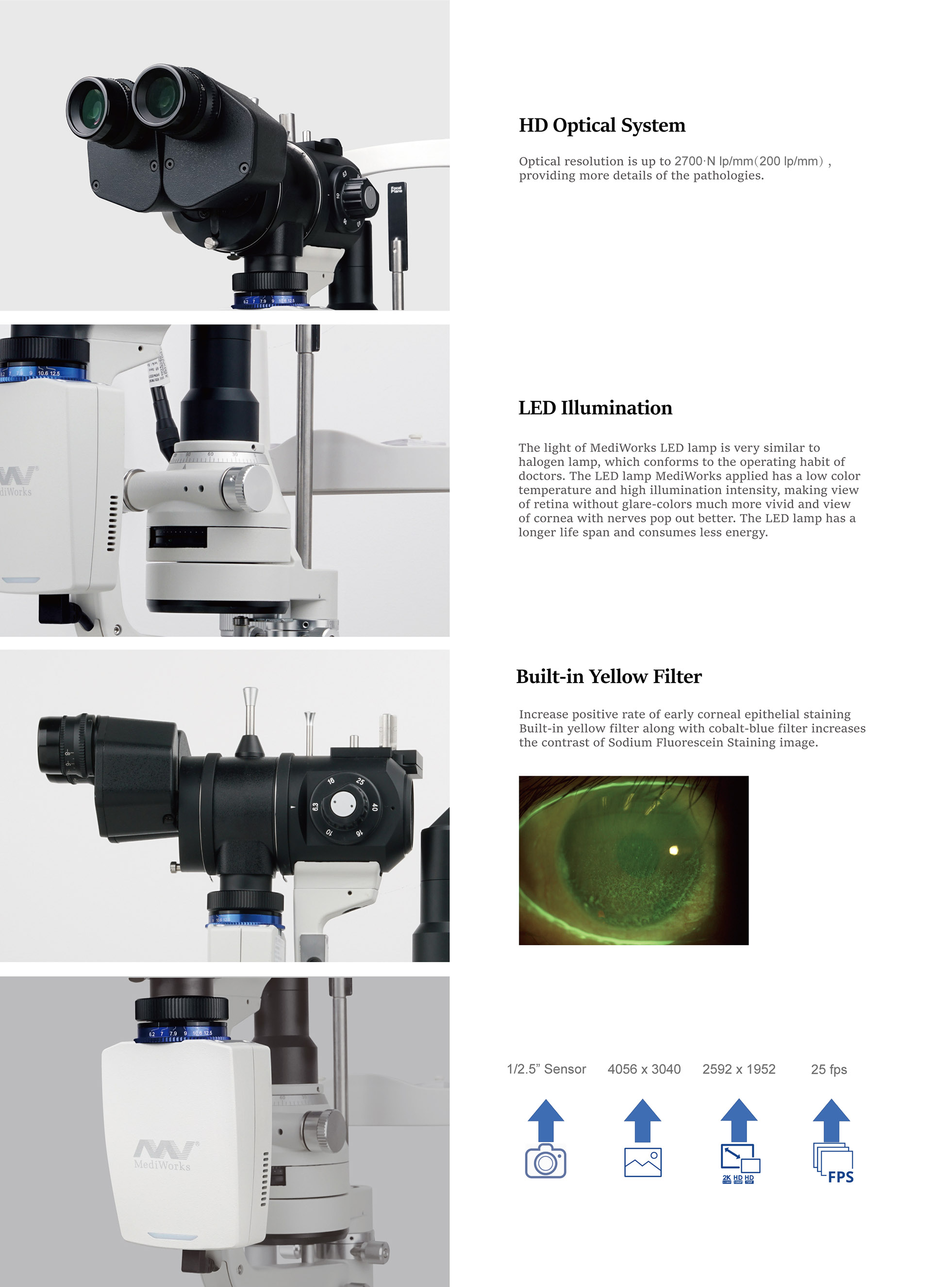 S290 Digital Slit Lamp