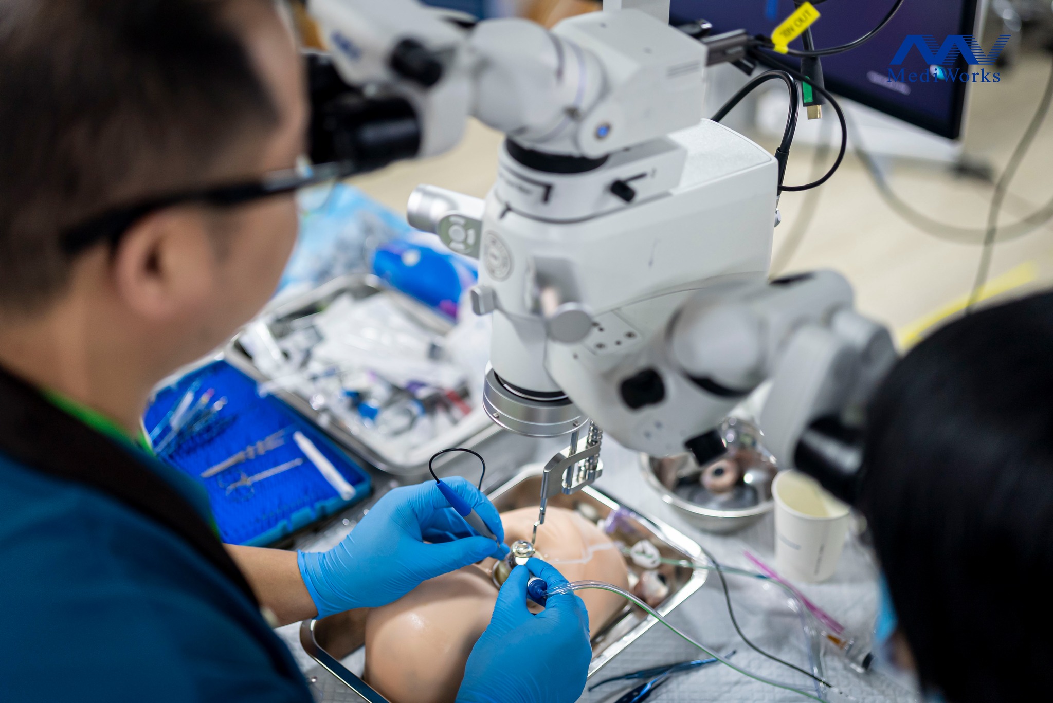 MediWorks @ The third session of our vitrectomy hands-on training program
