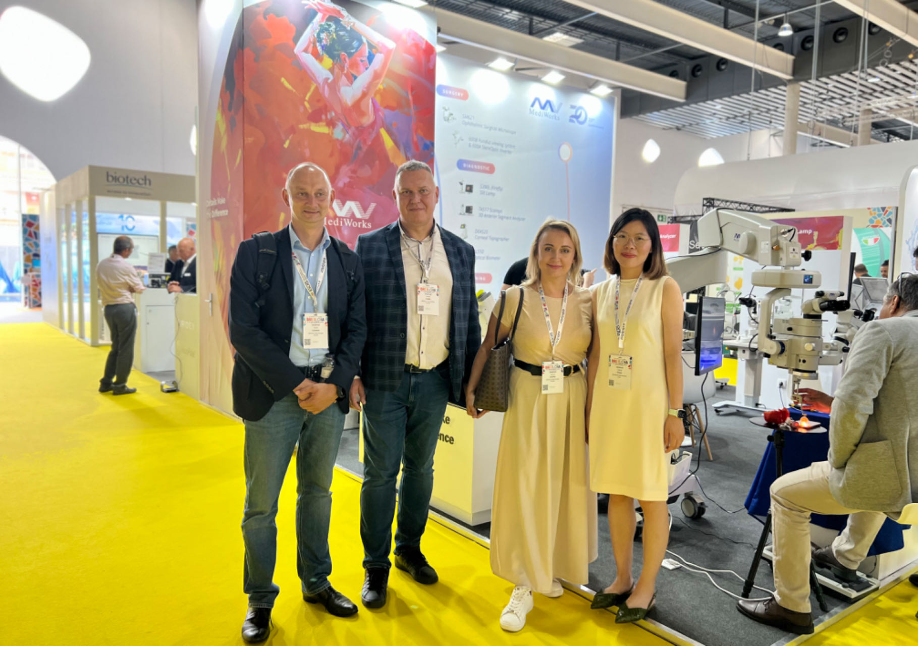 ESCRS 2024 ｜MediWorks Celebrates 20th Anniversary in Spain