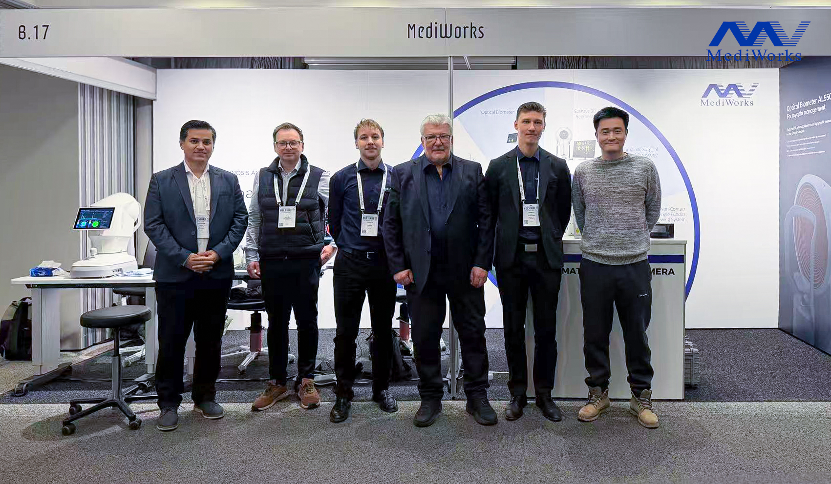 MediWorks Concludes Successful Showcase at the 30th ESCRS Winter Meeting 2026